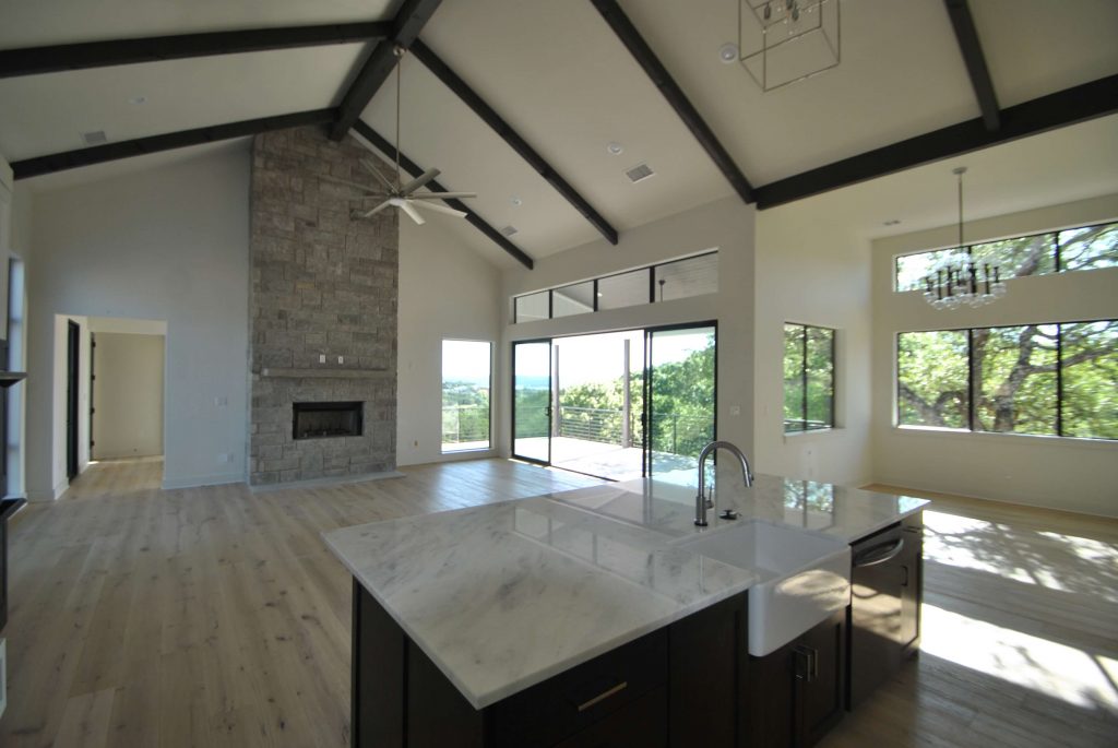 Sugar Maple Drive Home Kitchen and Great Room